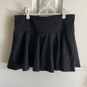 Black Halara Skort